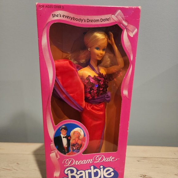 Vintage 1982 Dream Date Barbie NIB